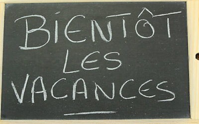 VACANCES SCOLAIRES DE FEVRIER